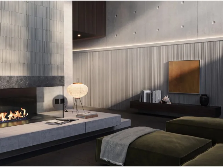 NOEL & MARQUET NMC ALLEGRETTO-Box ARSTYL 3D Wandpaneele 1 Karton 6 Leisten 12 m Weiß