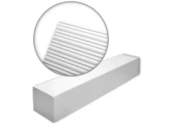 NOEL & MARQUET NMC CALANDO-Box ARSTYL 3D Wandpaneele 1 Karton 6 Leisten 12 m Weiß