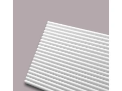 NOEL & MARQUET NMC CANELÉ S ARSTYL 3D Wandpaneel Stuckleiste Zierelement 2 m 200 cm x 1,45 cm x 30 cm Weiß