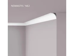 NOEL & MARQUET NMC NE2 Pure NOMASTYL Eckleiste Zierleiste Stuckleiste 2 m 200 cm x 6 cm x 6 cm Weiß