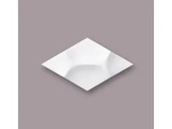 NOEL & MARQUET NMC RAY ARSTYL 3D Wandpaneel Wandpaneel Zierelement 55 cm x 32 cm x 3,3 cm Weiß