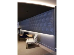 NOEL & MARQUET NMC RAY ARSTYL 3D Wandpaneel Wandpaneel Zierelement 55 cm x 32 cm x 3,3 cm Weiß