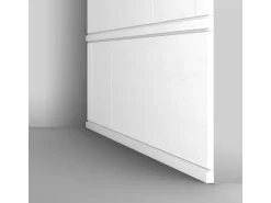 NOEL & MARQUET NMC SCURETTO ARSTYL 3D Wandpaneel Zierelement 0,43 m2 113,5 cm x 1,45 cm x 38 cm Weiß