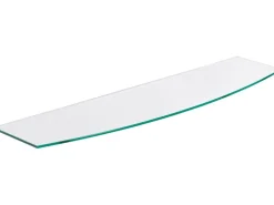 OBI Glasboden Villar Gebogen Klar 0,6 cm x 80 cm x 20 cm