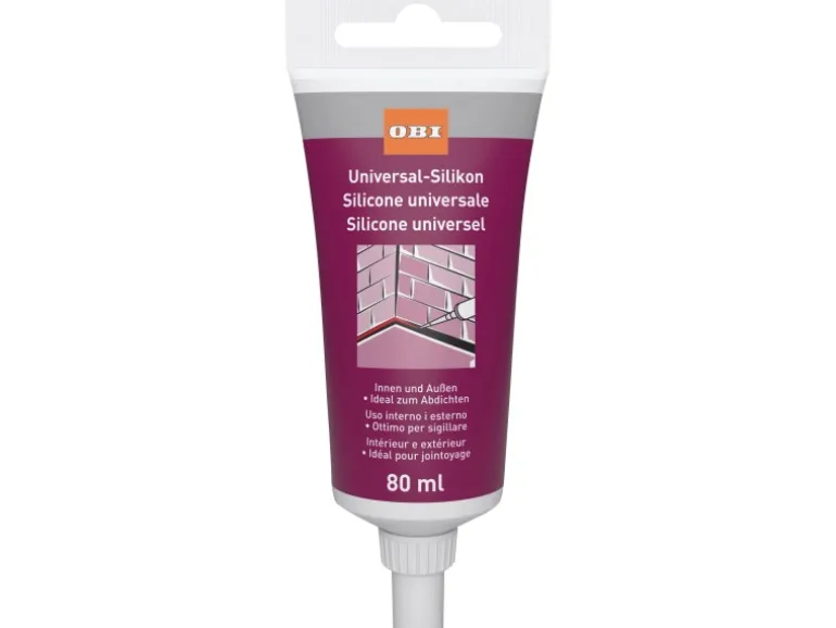 OBI Universal-Silikon Transparent 80 ml