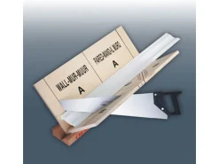 ORAC DECOR Set Gehrungslade Säge FB300, max. Verarbeitungsgröße 29,7 cm x 29,1 cm 44,5 cm x 24,5 cm x 81 cm Weiß