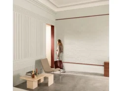 ORAC DECOR W216 3D Wandpaneel Wandvertäfelung Akustikpaneel Stuckleiste 2 m 200 cm x 1,6 cm x 25 cm Weiß