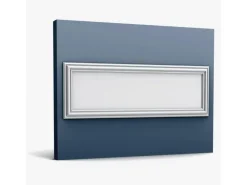 ORAC DECOR W120 LUXXUS AUTOIRE 3D Wandpaneel Wandpaneel Zierelement 0,75 m2 150 cm x 50 cm x 3,2 cm Weiß