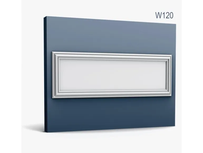 ORAC DECOR W120 LUXXUS AUTOIRE 3D Wandpaneel Wandpaneel Zierelement 0,75 m2 150 cm x 50 cm x 3,2 cm Weiß