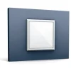 ORAC DECOR W123 LUXXUS AUTOIRE 3D Wandpaneel Wandpaneel Zierelement 0,11 m2 33,3 cm x 33,3 cm x 3,5 cm Weiß