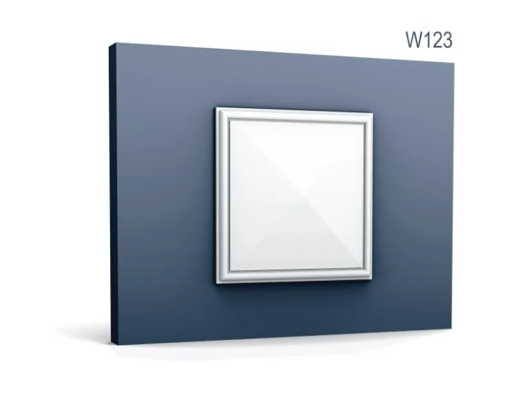 ORAC DECOR W123 LUXXUS AUTOIRE 3D Wandpaneel Wandpaneel Zierelement 0,11 m2 33,3 cm x 33,3 cm x 3,5 cm Weiß