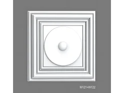 ORAC DECOR W122 LUXXUS AUTOIRE 3D Wandpaneel Wandpaneel Zierelement 0,11 m2 33,3 cm x 33,3 cm x 2,6 cm Weiß