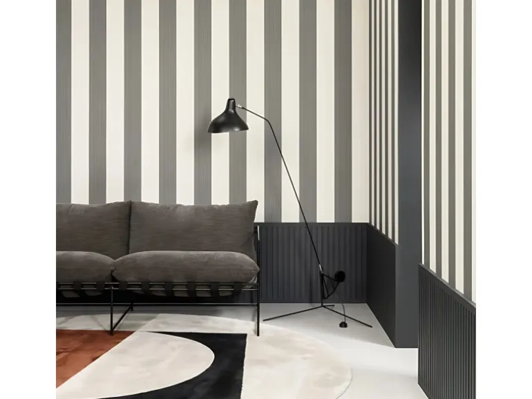 ORAC DECOR W111 MODERN BAR 3D Wandpaneel Zierelement 2 m 200 cm x 2 cm x 25 cm Weiß