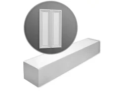 ORAC DECOR W124-Box BURLINGTON 3D Wandpaneele 1 Karton mit 3 Paneelen 2,4 m2 Weiß