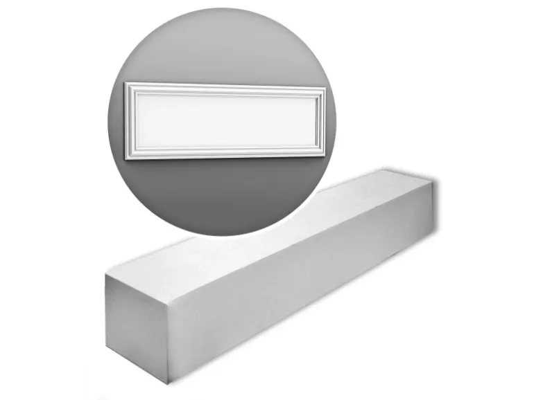 ORAC DECOR W120-Box LUXXUS 3D Wandpaneel 1 Karton Set mit 4 Dekoelementen 3 m2 Weiß