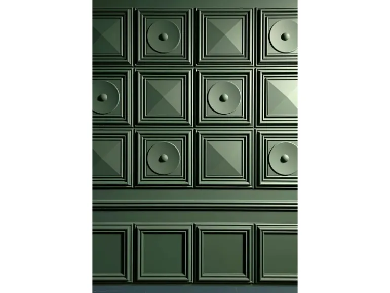 ORAC DECOR W122-Box LUXXUS 3D Wandpaneel 1 Karton Set mit 8 Paneelen 0,89 m2 Weiß