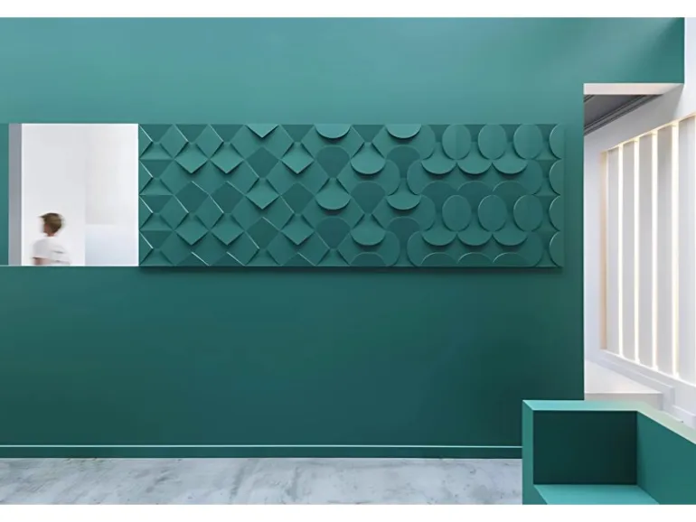 ORAC DECOR W107-Box MODERN 3D Wandpaneele 1 Karton Set mit 5 Zierlementen 0,55 m2 Weiß