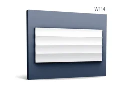 ORAC DECOR W114-Box MODERN 3D Wandpaneele 1 Karton mit 10 Zierlementen 20 m Weiß