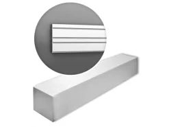 ORAC DECOR W119-Box MODERN 3D Wandpaneele 1 Karton Set 6 Zierelemente 12 m Weiß