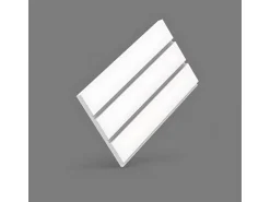 ORAC DECOR W116F MODERN BAR XL Flexibles 3D Wandpaneel Zierelement 2 m 200 cm x 2 cm x 25 cm Weiß