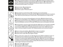 ORAC DECOR W108F MODERN ZIGZAG Flexibles 3D Wandpaneel Zierelement 2 m 200 cm x 1,8 cm x 25 cm Weiß