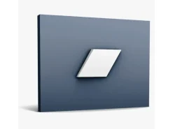 ORAC DECOR W100ODERN ROMBUS 3D Wandpaneel Zierlement, 15 cm x 25,8 cm x 2,9 cm Weiß