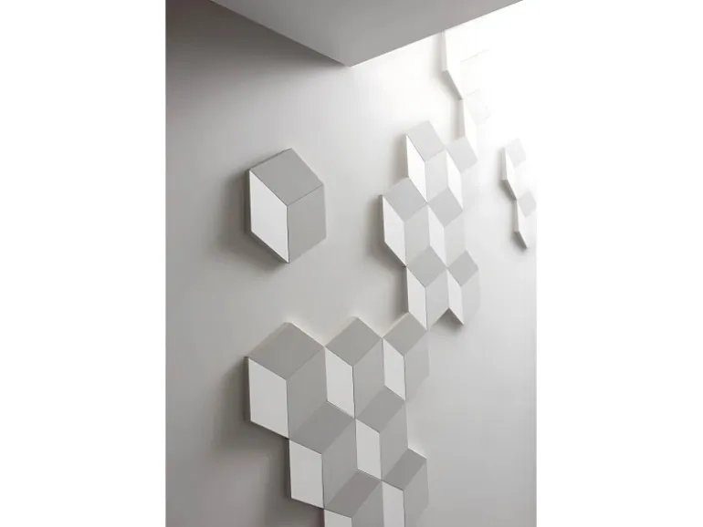 ORAC DECOR W100ODERN ROMBUS 3D Wandpaneel Zierlement, 15 cm x 25,8 cm x 2,9 cm Weiß