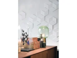 ORAC DECOR W100ODERN ROMBUS 3D Wandpaneel Zierlement, 15 cm x 25,8 cm x 2,9 cm Weiß