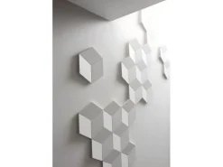 ORAC DECOR W100ODERN ROMBUS 3D Wandpaneel Zierlement, 15 cm x 25,8 cm x 2,9 cm Weiß