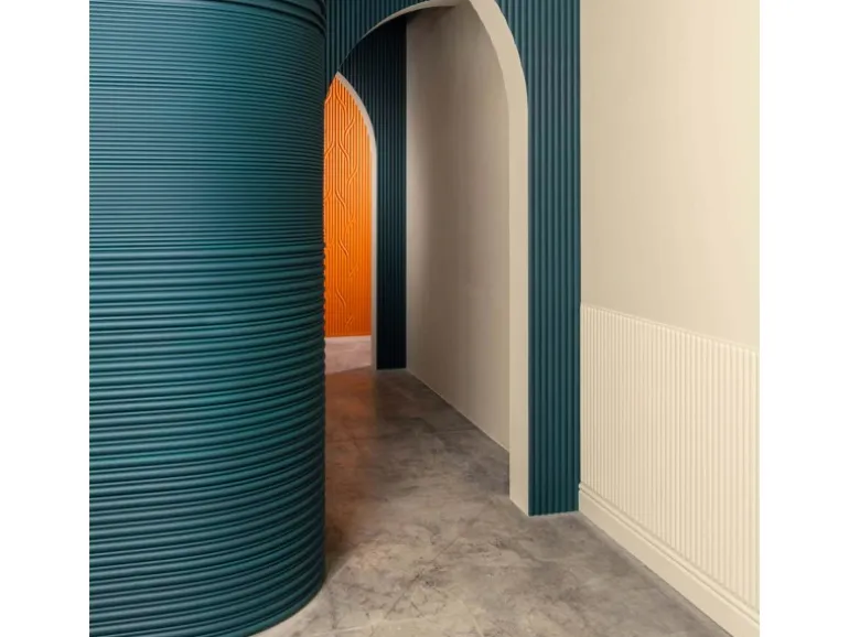 ORAC DECOR WX210-2600 3D Wandpaneel Wandvertäfelung Akustikpaneel Stuck 2,6 m 260 cm x 1,3 cm x 25,5 cm Weiß