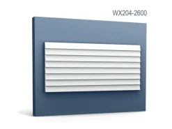 ORAC DECOR WX204-2600-Box 3D Wandpaneele 1 Karton Set 6 Zierelemente 15,6 m Weiß