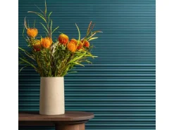 ORAC DECOR WX211-2600-Box FLUTE 3D Wandpaneele 1 Karton mit 6 Paneelen 15,6 m Weiß