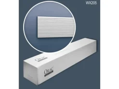 ORAC DECOR WX205-Box MODERN 3D Wandpaneele 1 Karton Set 10 Zierelemente Weiß