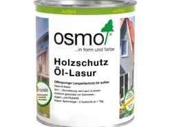 Osmo Holzschutz Öl-Lasur Weiß 750 ml