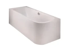 Ottofond Badewannen-Set Spirit 180 cm x 80 cm Weiß Rechts