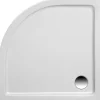 Ottofond Duschwanne Extraflach Viertelkreis 90 cm x 90 cm Weiß