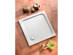 Ottofond Duschwanne Samos Rechteck 80 cm x 75 cm Weiß