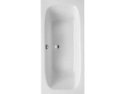 Ottofond Körperform-Badewanne Malta 180 cm Weiß