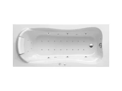 Ottofond Whirlpool Jamaica Exklusiv 180 cm x 80 cm Weiß