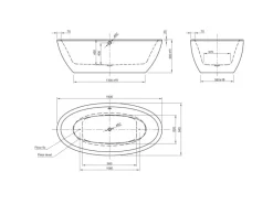 Ottofond Whirlpool Latina Komfort-Silentsystem 190 cm x 94 cm Weiß