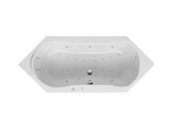 Ottofond Whirlpool Ravenna Premium 190 cm x 80 cm Weiß