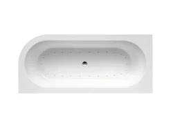 Ottofond Whirlpool Rechts Modena Corner Komfort-Silentsystem 178 cm x 78 cm Weiß