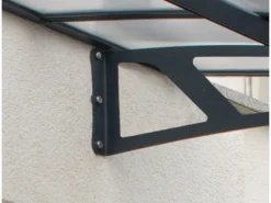 Palram - Canopia Amsterdam 1.4 x 4.5 Türvordach Grau