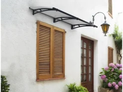 Palram - Canopia Aquila 2 x 0.9 Vordach Anthrazit klar