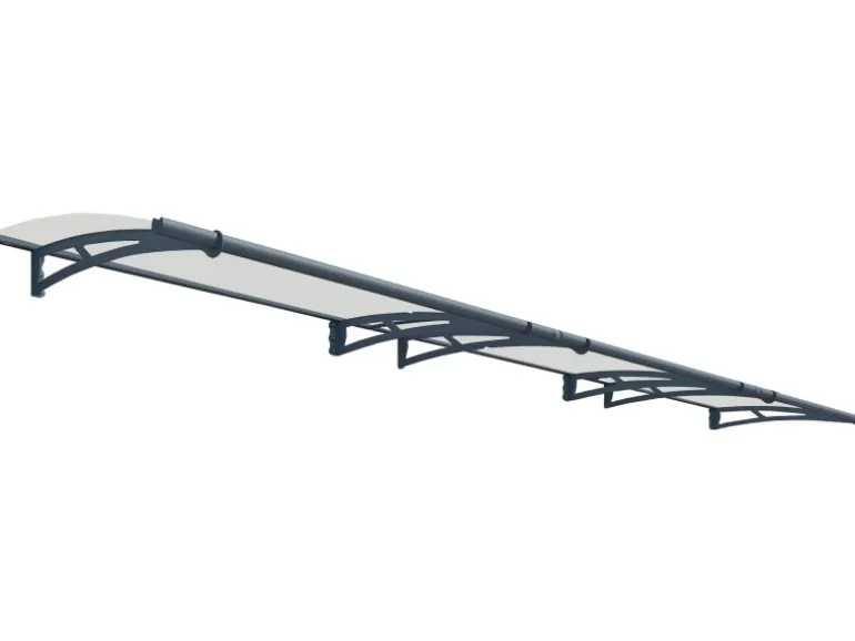 Palram - Canopia Aquila 4.5 x 0.9 Vordach Anthrazit klar