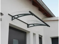 Palram - Canopia Aquila 1.5 x 0.9 Vordach Anthrazit klar