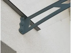 Palram - Canopia Aquila 1.5 x 0.9 Vordach Anthrazit klar