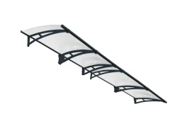 Palram - Canopia Aquila 4.1 x 0.9 Vordach Anthrazit klar