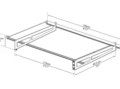 Palram - Canopia Bremen 1.5 x 0.9 Vordach Anthrazit klar