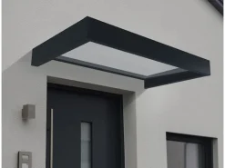 Palram - Canopia Sophia 2 x 0.9 Vordach Anthrazit klar